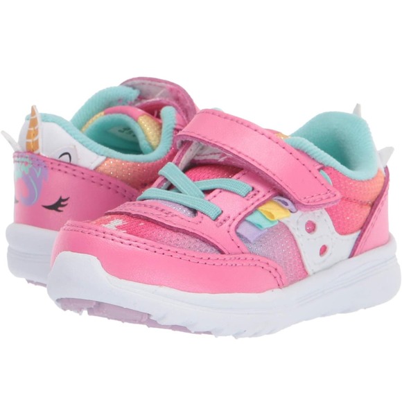 Saucony Little Girl Unicorn Sneakers Size 6.5W * Stylish, Breathable, - Picture 7 of 9